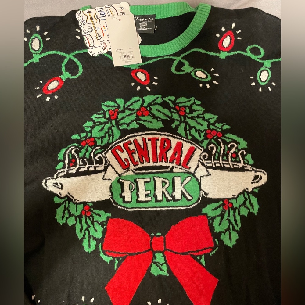 Central Perk Ugly Christmas Sweater